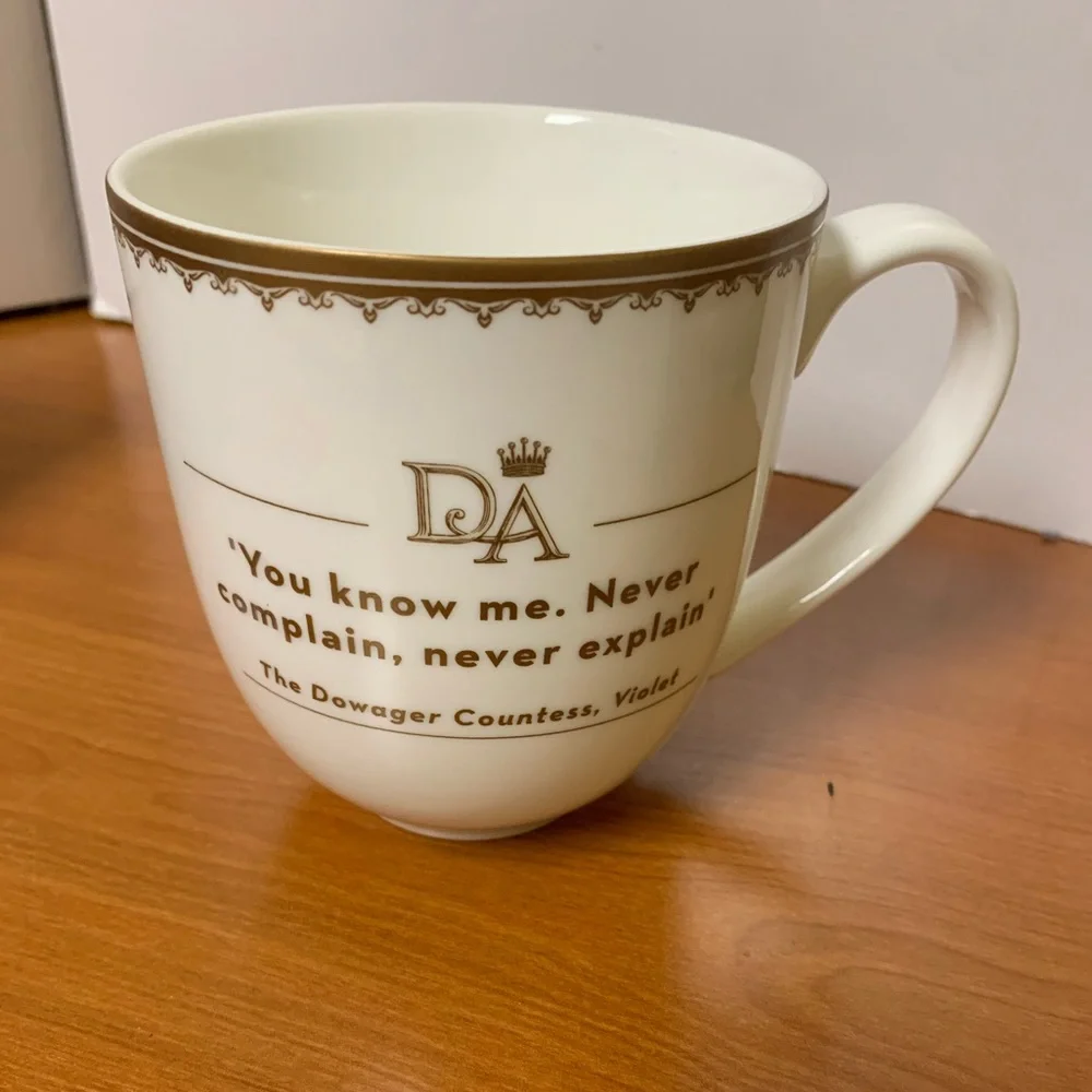 World Market Downtown Abby Coffe/Tea Cup In Box